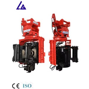 Hincapostes de agarre lateral, adecuado para excavadoras de 10-50 toneladas; ofrece alta eficiencia, tiempos de construcción cortos y bajos costos - Product Image 2