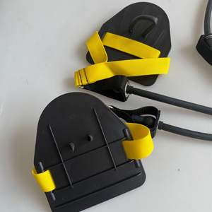 Resistente al agua Durable Dryland Swim Training Cordones Asas Guantes palmeados Freestyle Power Bands para resistencia a la fuerza Estiramiento para - Product Image 5