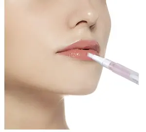 2-3ML şeffaf büküm kalem, boş tırnak yağı fırça uçlu kalem kozmetik dudak parlatıcı kutusu aplikatörler
