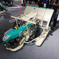 Transplanteur de riz électrique automatique à 6 rangées nouveau semoir de semences pour l'agriculture agricole semoir à moteur à essence à main
