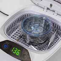 Nettoyeur à ultrasons LifeBasis grande capacité 850 ml pour outils de manucure et instruments métalliques