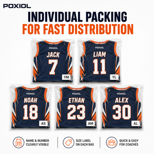 Seragam Kemah Bola Basket Jersey Latihan Kustom Celana Pendek Set Tim Grosir dengan Nomor Pemain Ukuran Campuran dan Produksi Cepat - Product Image 6