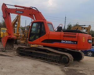 Doosan-excavadora de segunda mano DOOSAN 300-7, excavadora de ruedas DH 150/210/200/220/225/300 con buen estado - Product Image 5