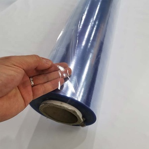 Venta caliente película de PVC transparente normal con poco polvo rollo de hoja de PVC transparente flexible - Product Image 6