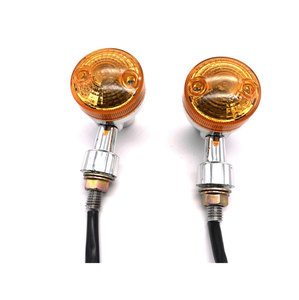 Feu clignotant LED jaune haute intensité pour motos avec indice d'étanchéité IP67 et modification de position avant - Product Image 4