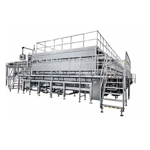 72000 Bottles/Hour Pasteurization Machine Needed For Beer Can Bottle Filling Machine
