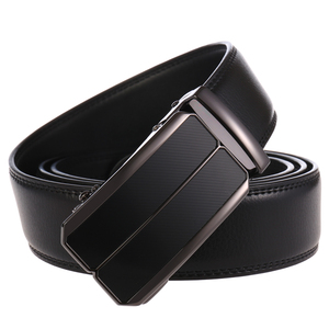 Cinturón de Cuero Vacuno Casual y Formal para Hombre, Venta al por Mayor 2025, Cinturón de Cuero Genuino de Lujo con Hebilla de Aleación de Zinc - Product Image 4