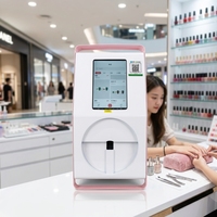 Imprimante à ongles numérique intelligente de haute qualité pour l'art DIY, dessin coloré sur surface, semi-permanent, en matériau ABS, vente en gros