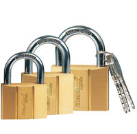 Cadenas de sécurité massif Rarlux 25-70mm en laiton, haute sécurité, à clé maîtresse