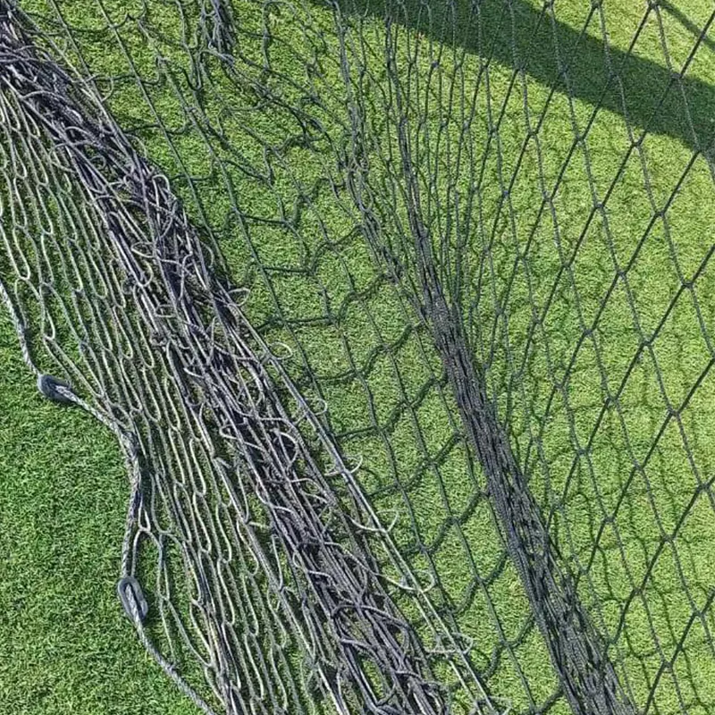 شبكة لتسلق المرمى في كرة القدم HDPE ملعب رياضي سور متين بدون عقدة ملعب تنس شبكات كرة الطائرة شبكة رياضية