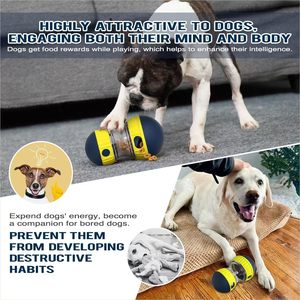 Juguetes Interactivos para Perros, Juguetes Indestructibles para Cachorros, Dispensador de Comida Ajustable, Rompecabezas para Perros, Comedero con Fugas de Comida, Juguetes para Perros - Product Image 3