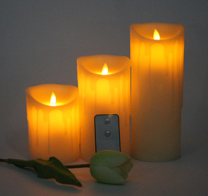Bougies électriques à <span class=keywords><strong>led</strong></span>, avec mèche mobile/flamme, bon marché, 50 pièces - Product Image 4