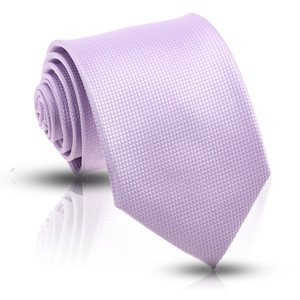 Corbata de seda a rayas a cuadros sólidos, <span class=keywords><strong>corbatas</strong></span> púrpuras claras ajustadas de 6cm para hombre, <span class=keywords><strong>corbatas</strong></span> de poliéster, <span class=keywords><strong>corbatas</strong></span> gravatas para fiesta, boda, corbata al por mayor - Product Image 5