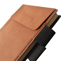 Bon prix éco-durable A5 carnet de notes de voyage Journal en cuir papier couverture couture reliure imprimé Style spirale Design cadeau