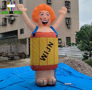 Airfun Poupée canne Sarah et Abraham 3.5 mètres Ballon <span class=keywords><strong>Gonflable</strong></span> Vieille Femme et <span class=keywords><strong>homme</strong></span> Dessin Animé avec souffleur pour Publicité - Product Image 1