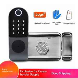 Serratura Elettronica per Porta Esterna in Ferro con Impronta Digitale, Password e Scheda di Controllo, Sblocco Universale, Stile Vintage per Uso in Appartamenti - Product Image 4