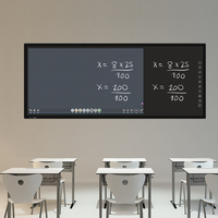 Pizarra Interactiva MAX Pro de 94 Pulgadas con Cámara IA Integrada de 48MP, Seguimiento Automático, Táctil IR de 20 Puntos, 4K UHD, Intel I3/I5/I7, 1 Año de Garantía