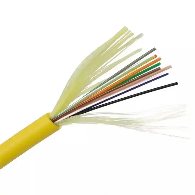 GJFJH 2-12 Cores Indoor Tight Buffer Multimode Break-out Fiber Optic Cable