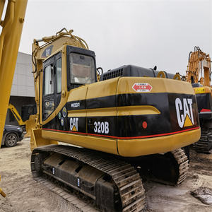 Buen funcionamiento 20t Japón Cat 320B Excavadora hidráulica sobre orugas Excavadora Caterpillar de segunda mano 320b - Product Image 1