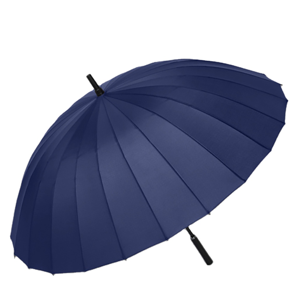 Оптовая продажа, прочные зонтики Rainny с логотипом на заказ, Длинные зонтики солнечного и дождливого цвета