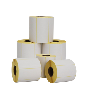 สติกเกอร์บาร์โค้ดชนิดติดทนความร้อนแบบม้วนฉลากความร้อน4x6สำหรับซูเปอร์มาร์เก็ตและการจัดส่งสินค้า - Product Image 2