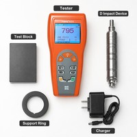 Alat Uji Kekerasan Leeb Presisi Tinggi 3HL Akurasi Tinggi Printer Terintegrasi Bluetooth Data ke Excel 7 Perangkat Pengujian 2.5in TFT