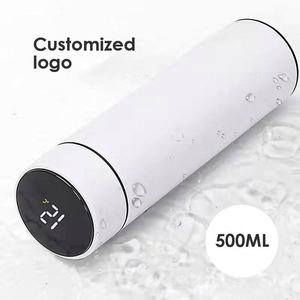 Custom Logo 500ml Smart LED Temperature Display Vacuum Flask, 304 Stainless Steel Business <b>Gift</b> <b>Set</b> - Product Image 4