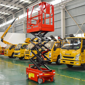 4-16M Battery Mobile Hydraulic Scissor Lift <strong>Platform</strong> Indoor and Outdoor Scissor Lift <strong>Platform</strong> - Product Image 2