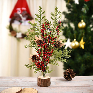<b>Christmas</b> <b>tree</b> decorations, window display ornaments, cross-border <b>mini</b> <b>Christmas</b> gifts, desktop decorations, wooden items - Product Image 3