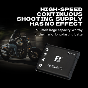 FB <span class=keywords><strong>EL10</strong></span> Pin cho cho cho Nikon S570 S3000 S230 S220 S200 máy ảnh máy ảnh Sạc trong kho - Product Image 2