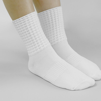 Chaussettes en tricot opaque à carreaux pour la danse irlandaise, pour enfants et filles
