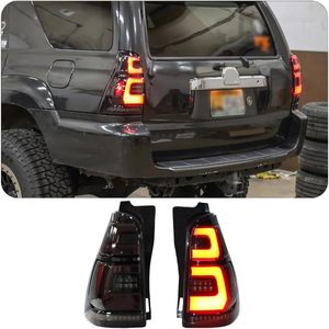 Kit de Luces Traseras LED para Toyota 4Runner 2003-2009, Carcasa Negra, Efecto de Luz Fluida, Fácil Instalación - Product Image 2