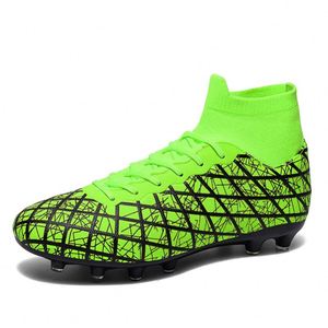 รองเท้าฟุตบอลสำหรับผู้ชาย AG Long Spike TF แบบสั้น หนังไมโครไฟเบอร์ รุ่นใหม่ ไซส์ใหญ่ 35-47 สำหรับการฝึกซ้อมในฤดูใบไม้ผลิ/ฤดูหนาว/ฤดูร้อน - Product Image 2