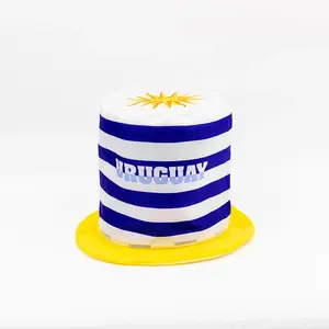 Zimmergifts 2026 for USA Canada Mexico Fan <strong>Hat</strong> Digital Printed Polyester National Flag High Crown Cheer Prop Soccer - Product Image 6