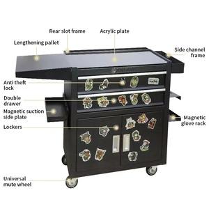 Station de travail d'assistance pour tatouage Hadiyah Beauty, chariot roulant, armoire de travail, chariot - Product Image 2