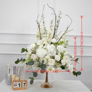 DKB Wholesale Wedding Decoration & Supplies <b>Artificial</b> Wedding Table Flower Centerpieces Decorative Flower Balls - Product Image 2