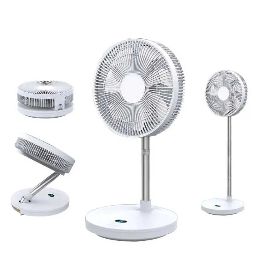 ZCHOMY elektrik bağlantısız Stand Fan 220v sis soğutma katlama fanı ayarlanabilir katlanabilir ayaklı vantilatör