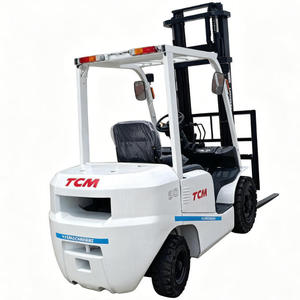 Chariot élévateur diesel d'occasion TCM, moteur diesel, 3 tonnes, idéal pour l'entreposage, vente chaude à prix réduit - Product Image 1