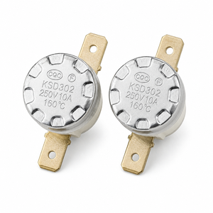 RoHS <span class=keywords><strong>KSD301</strong></span> תרמוסטט 250V 16A מתג בקרת טמפרטורה איפוס אוטומטי של מכשירי חשמל ביתיים חלקי חילוף - Product Image 2