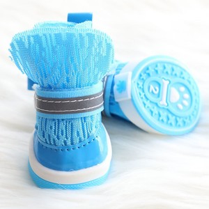 Zapatos de Verano para Perro, Zapatos para Perros Pequeños, Zapatos para Cachorros, Juego de 4 Zapatos Adhesivos con Diseño de Osito - Product Image 4