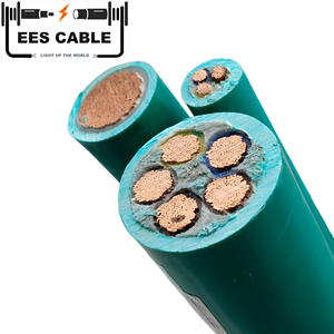 Câble EES RZ1-K, câble en caoutchouc, H07RN-F, câble d'alimentation flexible en caoutchouc, 1/2/3/4 conducteurs, 450/750V, câble industriel et de chantier pour l'Allemagne - Product Image 1
