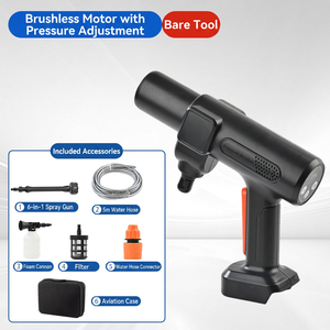 New brushless car wash water gun, high-power wireless car washer, portable <b>multifunctional</b> lithium battery tool for home use - Product Image 4