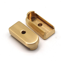 Bloc de support de base en laiton bronze personnalisé en usine de service CNC OEM