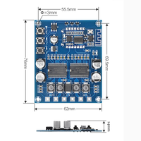 Audio Bluetooth module YDA138-E dual-core HIFI Bluetooth 5.0 carte amplificateur de puissance numérique