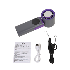 <span class=keywords><strong>Ventilateur</strong></span> portable rechargeable 12W 3600mAh à grande vitesse, mini <span class=keywords><strong>ventilateur</strong></span> de bureau facile à transporter avec fonction de refroidissement – Prix direct usine - Product Image 6