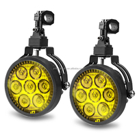 Phare de moto LED Polestarlight Bursty Diffused à 7 perles, 120W, 14400LM, résistant à la poussière et à l'eau, pour une visibilité supérieure