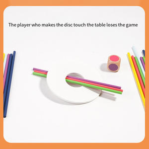 COMMIKI 2024 jouets <span class=keywords><strong>montessori</strong></span> <span class=keywords><strong>6</strong></span> <span class=keywords><strong>mois</strong></span> bébé tige besoins spéciaux jouets sensoriels tige coloré équilibre bâton jouet jeu - Product Image 4