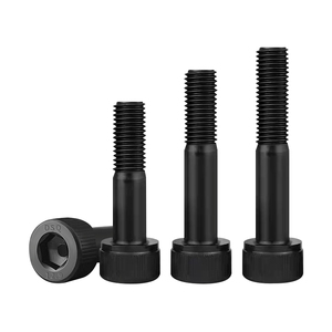 12.9-grade half-thread hexagon <b>socket</b> cap screw with a segmented shank structure High-strength alloy steel integrally forged - Product Image 2