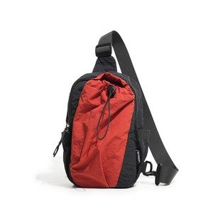 Sac banane unisexe léger et tendance pour activités de plein air, sport, cyclisme, randonnée, avec compartiment pour bouteille, usage quotidien, color block - Product Image 1