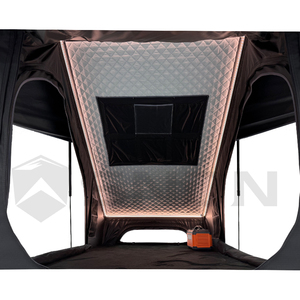 Tente de toit SNDN 4WD nouvelle arrivée, cadre en X, <span class=keywords><strong>camping</strong></span> en plein air, tente de toit pour 2-3 personnes, tente de toit rigide pour voiture - Product Image 4